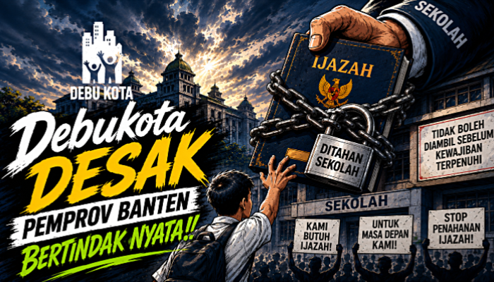 Jeritan Korban Penahanan Ijazah Kian Menguat, Debukota Desak Pemprov Banten Bertindak Nyata
