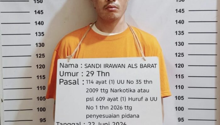 Polres Labuhanbatu Ringkus Terduga Pengedar Sabu, Sita Barang Bukti 3,72 Gram