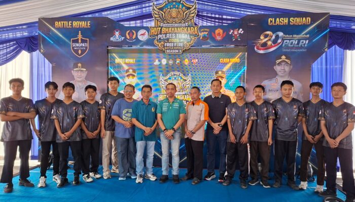 Grand Final E-Sport Kapolres Tegal Cup Season 3 Digelar Meriah, Lahirkan Atlet Porprov Jateng 2026