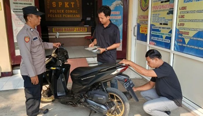 Niat Jual Motor Curian Lewat COD, Pria Asal Pekalongan Malah Diciduk Polisi