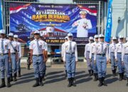 Siapkan Generasi Berkarakter dan Disiplin, Lanal Tegal Gelar Lomba Ketangkasan Baris Berbaris Antar SMA/SMK