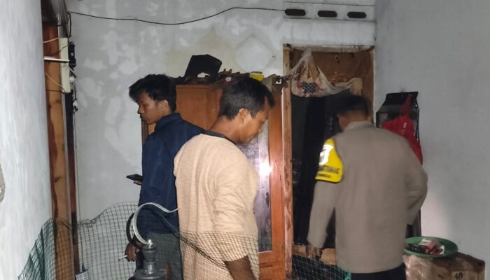 Rumah di Pangkah Tegal Terbakar, Polisi dan Damkar Bergerak Cepat Padamkan Api