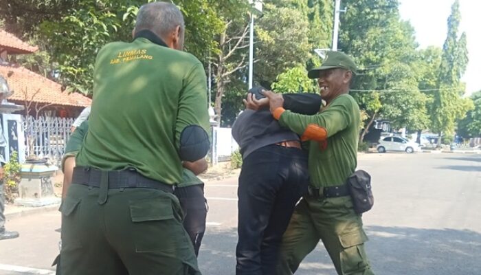 Satlinmas dan Satpol PP Pemalang Gelar Simulasi Pengamanan Pilkades, Siap Kawal Demokrasi Desa 2026