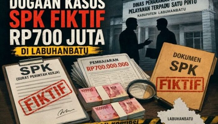 SPK Diduga Fiktif, Anggaran Rp700 Juta Jadi Sorotan di Labuhanbatu