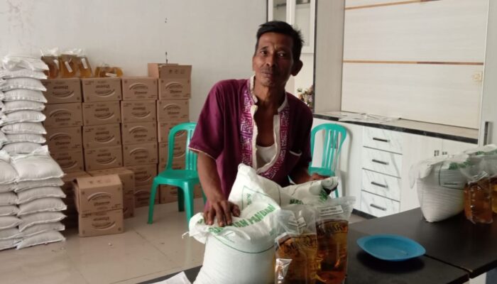 1.096 KPM di Desa Gunamekar Bungbulang Garut Terima Bantuan Pangan 2026 Berupa Beras dan Minyak Goreng