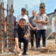 Ketua PC InTi Labuhanbatu Letakkan Batu Pertama Pembangunan Tambahan Gedung Tempat Abu Jenazah Vihara Avalokitesvara.