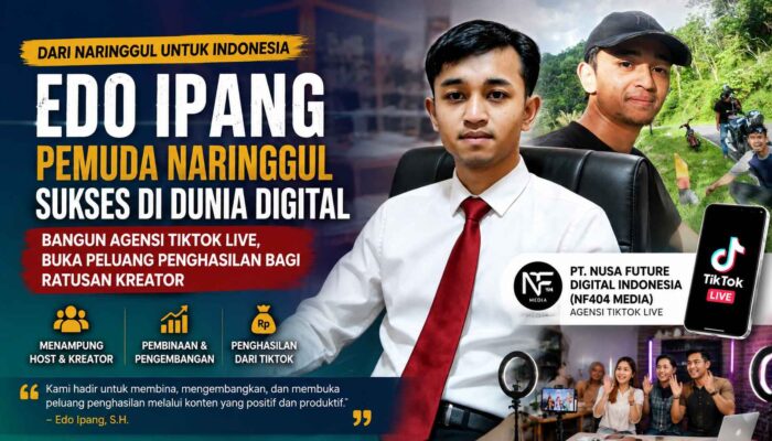Edo Ipang, Pemuda Naringgul Sukses Bangun Agensi TikTok Live, Buka Peluang Penghasilan bagi Ratusan Kreator