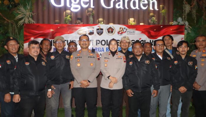 Polres Tegal Kota Sinergi dengan PWI, Ajak Media Jadi Mitra Kamtibmas