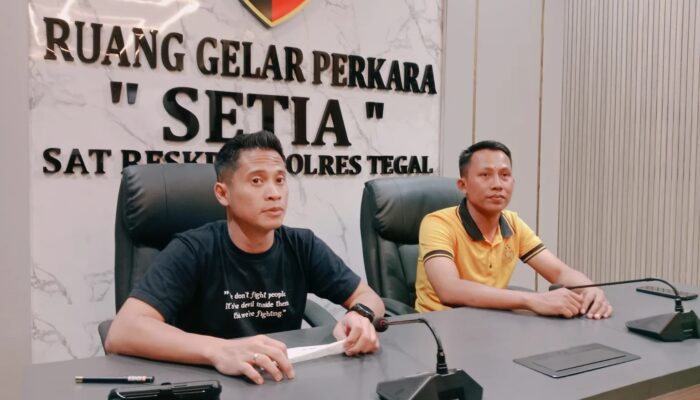 Gelapkan Mobil Pinjaman, Kades Danawarih Ditahan Polres Tegal