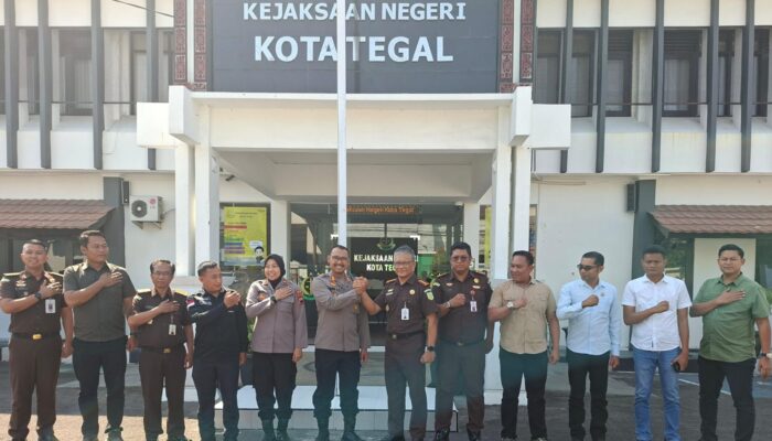 Perkuat Sinergitas Penegakan Hukum, Kapolres Tegal Kota Sambangi Kejari