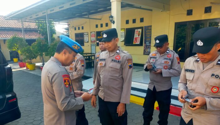 Polsek Dukuhturi Gelar Operasi Gaktibplin, Hasilnya Nihil Pelanggaran