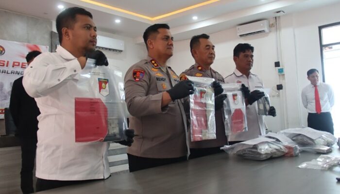 Polres Pemalang Ungkap Jaringan Pengedar Sabu Usai Amankan Tiga Tersangka