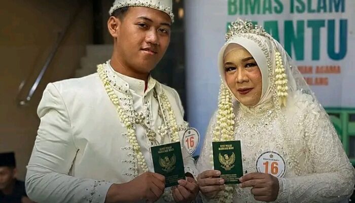Pemuda di Pemalang Kepincut Janda Beranak Dua Gas ke Pelaminan