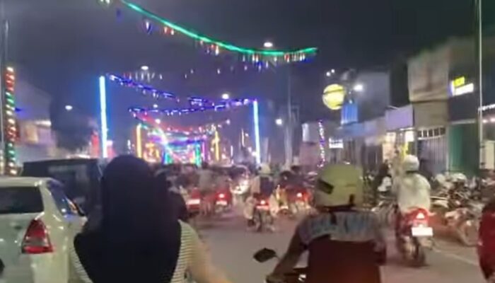 Mengintip Meriahnya Suasana Malam Citywalk Pemalang