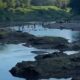 Sungai Comal Pemalang Surut, Warga Sulap Aliran Sungai Jadi Waterpark Dadakan, BPBD Ingatkan Bahaya