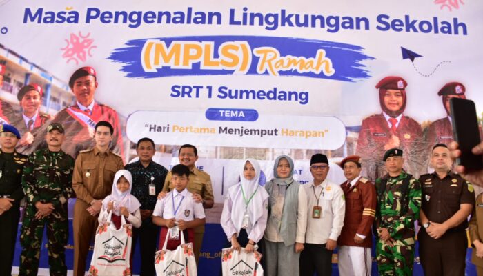 MPLS Sekolah Rakyat Terintegrasi 1 Sumedang Resmi Dibuka Bupati Sumedang