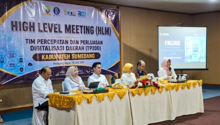 Evaluasi Kinerja, Wakil Bupati Sumedang Gelar Pembukaan High Level Meeting TP2DD 2026
