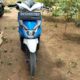 Saat menghadiri pesta perkawinan, sepeda motor wartawati raib di larikan pencuri.