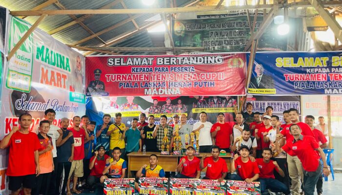 Momentum Kebangkitan Olahraga Tenis Meja Tabagsel Plus, 40 Atlet Siap Berlaga di LMP Cup ll