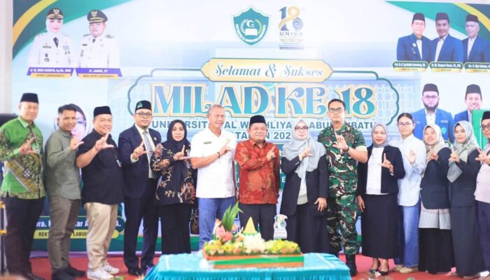 Milad ke-18 UNIVA Labuhanbatu, Wabup Jamri Dorong Penguatan SDM Unggul Menuju Indonesia Emas 2045