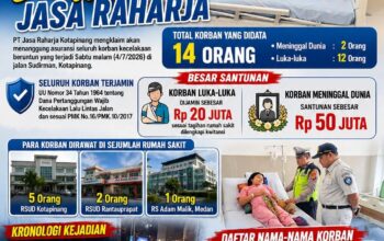 Truk Fuso Diduga Rem Blong di Kotapinang, 14 Korban Dijamin Santunan Jasa Raharja