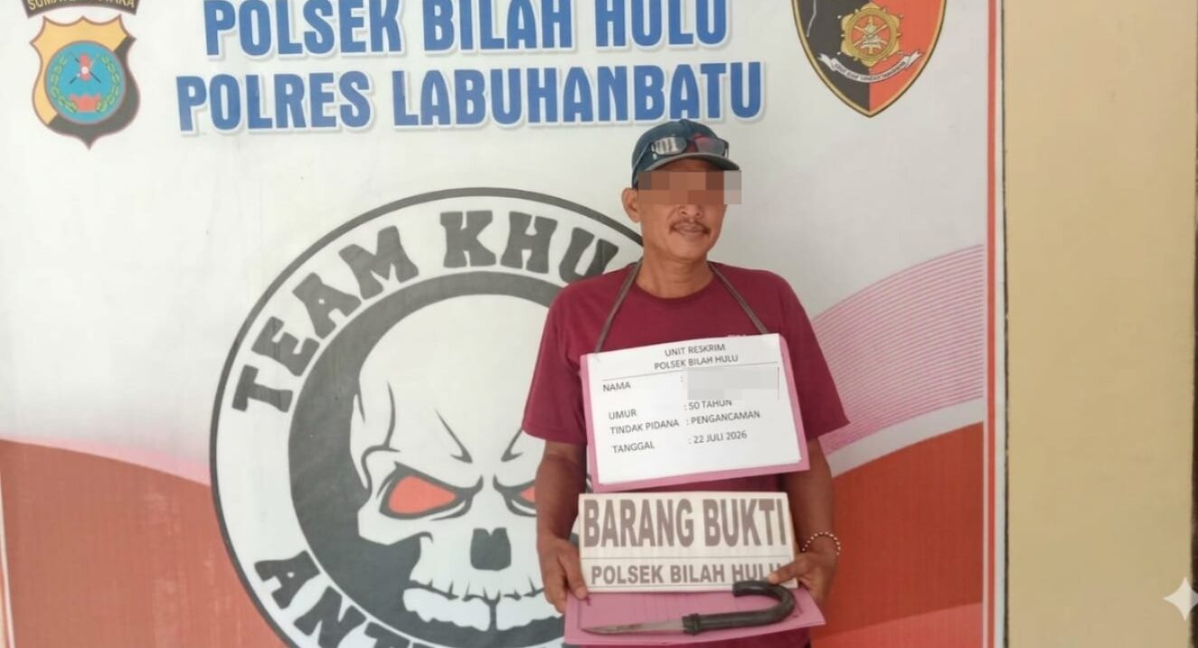 Polsek-Bilah-Hulu-Amankan-Pelaku-Kasus-Pengancaman-Di-Bilah-Hulu-1