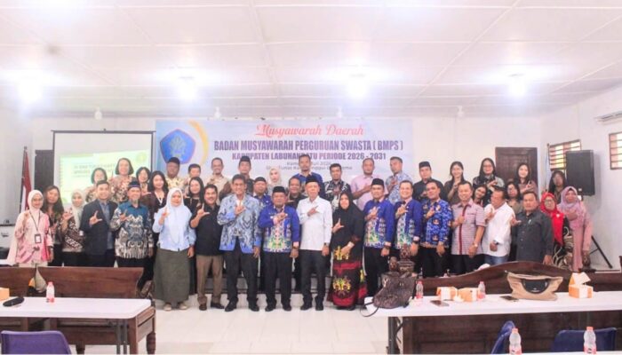 Pemkab Labuhanbatu Apresiasi Musyawarah Pembentukan BMPS Kabupaten Labuhanbatu Periode 2026–2031