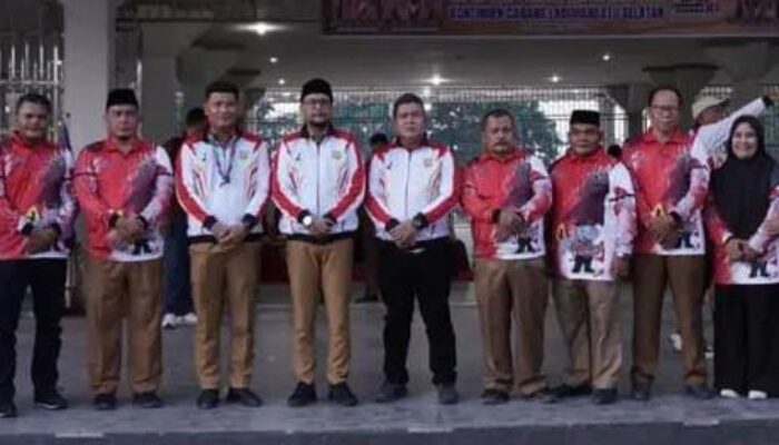 Bupati Labusel Lepas Kontingen Pramuka Menuju Jambore Daerah Sumatera Utara 2026