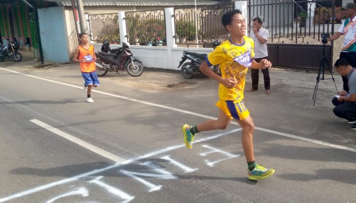 Lomba Lari Maraton Semarakkan HUT RI ke-81 di Kecamatan Siabu, Berikut Daftar Juaranya