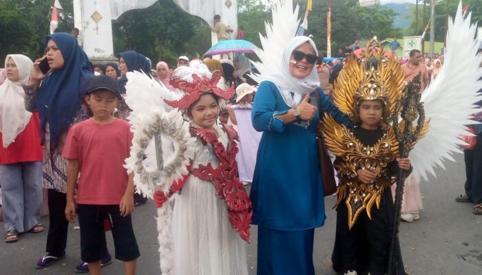 Karnaval SDN 028 Lumban Dolok Tuai Apresiasi Forkopimcam Siabu