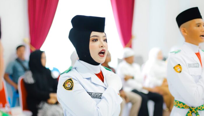 Membanggakan, Alumni MTsS Islamiyah Tanggabosi Jadi Paskibra Kabupaten Madina