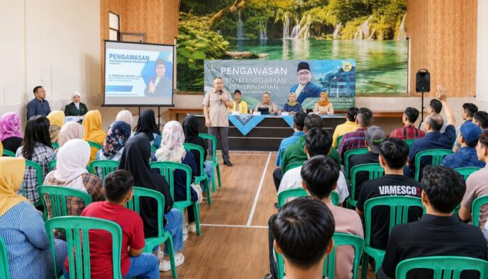 H. Yomanius Untung, Gelar Pengawasan Penyelenggaraan Pemerintahan di Desa Nyalindung