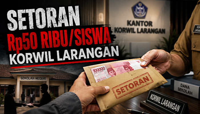 Dugaan Setoran Rp50 Ribu per Siswa di Sekolah Larangan Jadi Sorotan