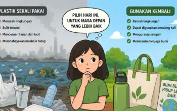 Plastik Sekali Pakai: Kenyamanan Sesaat, Dampak Panjang bagi Masa Depan