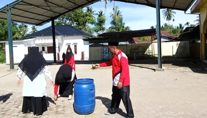 Sambut HUT RI ke-81, Kemenag Madina “Geber Mas” di Kecamatan Siabu