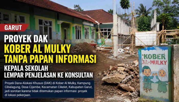 Proyek DAK Kober Al Mulky Tanpa Papan Informasi, Kepala Sekolah Arahkan Konfirmasi ke Konsultan