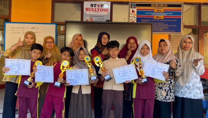 SDN 1 Pasirlangu Pakenjeng Borong Prestasi FTBI, Lima Siswa Raih Juara