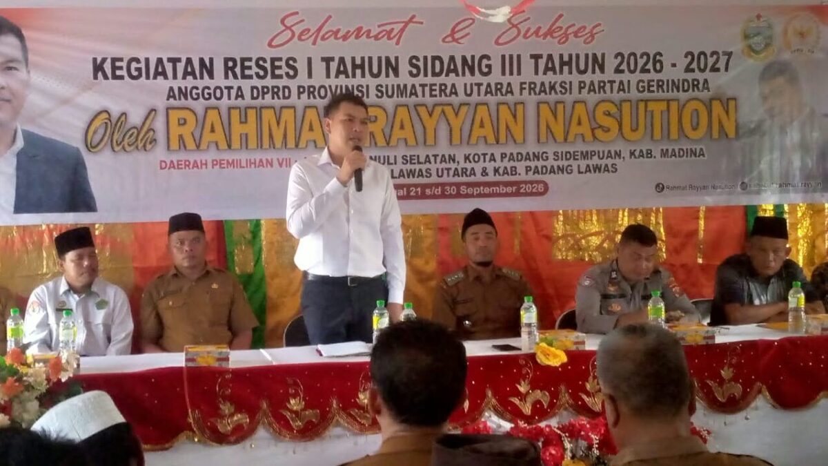 Anggota DPRD Sumut Rahmat Rayyan Serap Aspirasi Warga Siabu dalam Reses