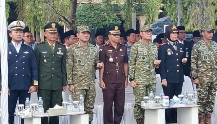Peringati Sumpah Pemuda ke-98, Lanal Tegal Ikuti Upacara di Tiga Lokasi