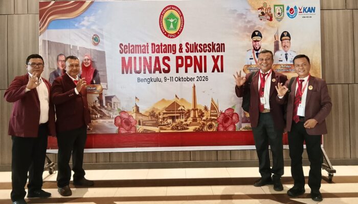Munas XI PPNI di Bengkulu, Apri Sunadi Terpilih Jadi Ketua Umum 2026–2031