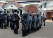 Prajurit Lanal Tegal saat menggelar latihan PHH dalam Uji Trampil Glagaspur